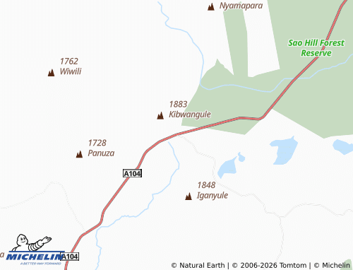 Mappa MICHELIN James Corner - ViaMichelin