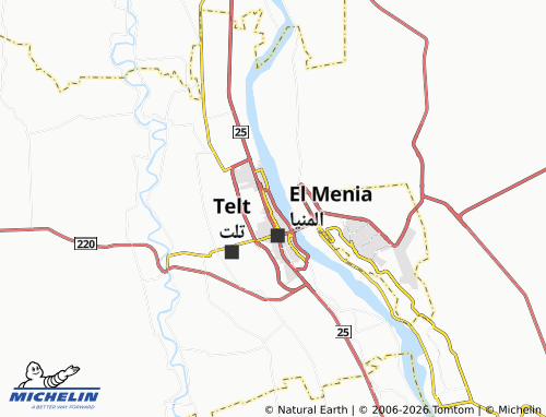 Mappa MICHELIN Qism Awwal - ViaMichelin
