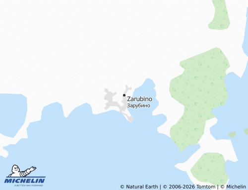 MICHELIN-Landkarte Zarubino - ViaMichelin