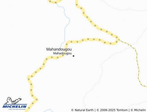 MICHELIN Mahadougou map - ViaMichelin