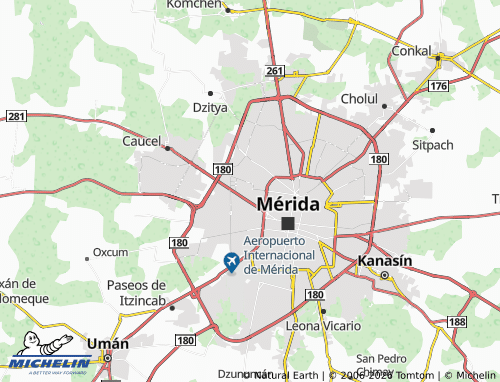MICHELIN Luis Echeverría map - ViaMichelin