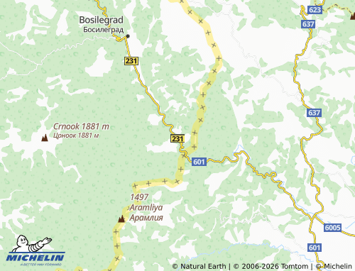 Mapa MICHELIN Ribarci - ViaMichelin