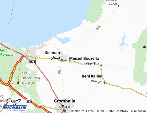 Mappa MICHELIN al-Shareefat - ViaMichelin