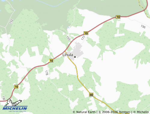 MICHELIN Lihula map - ViaMichelin