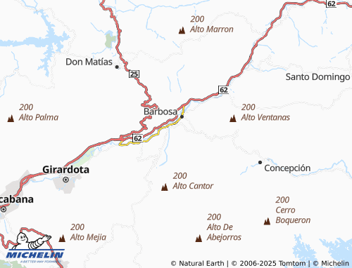 MICHELIN Potrerito map - ViaMichelin