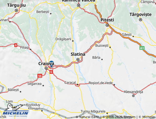 Carte MICHELIN Olt - ViaMichelin