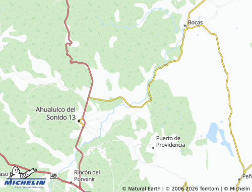 Mappa MICHELIN Colonia de la Cruz - ViaMichelin