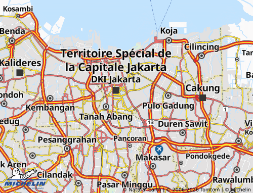Mapa MICHELIN Kwitang - ViaMichelin