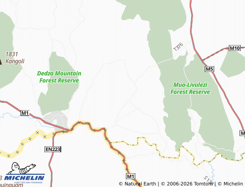 MICHELIN Kamugulitse map - ViaMichelin
