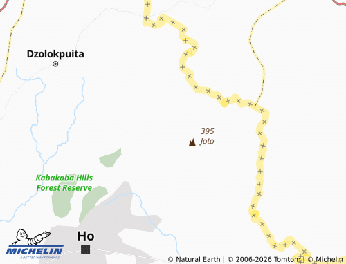 MICHELIN Tokokoe map - ViaMichelin