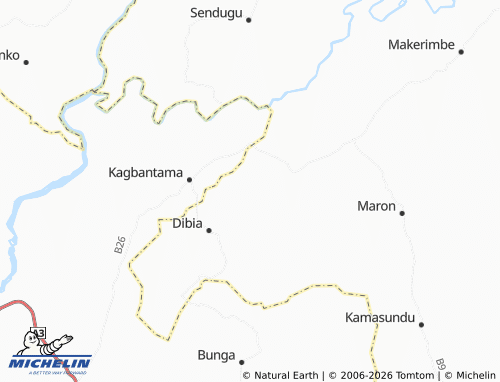 Mapa MICHELIN Gbiton - ViaMichelin