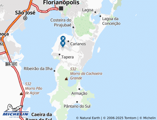 MICHELIN Moenda map - ViaMichelin
