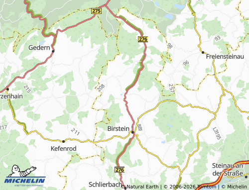 Mapa MICHELIN Fischborn - ViaMichelin