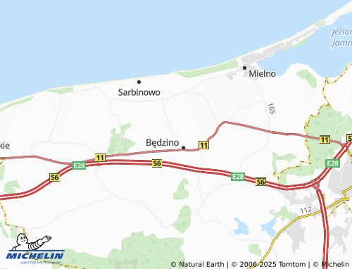 MICHELIN Będzinko map - ViaMichelin