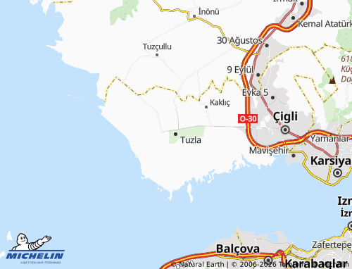MICHELIN Tuzla map - ViaMichelin