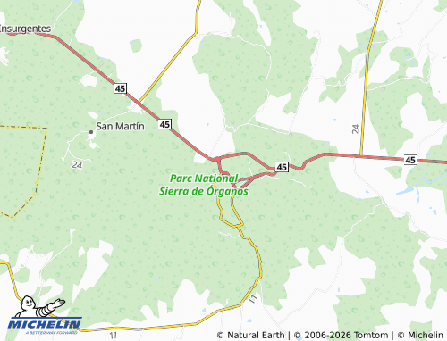 Mappa MICHELIN La Loma Colorada - ViaMichelin