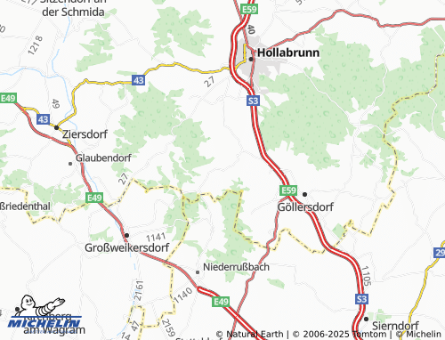Carte MICHELIN Kleedorf - ViaMichelin
