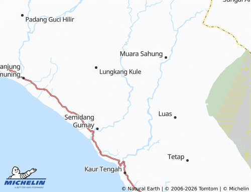 Mappa MICHELIN Pengurung - ViaMichelin