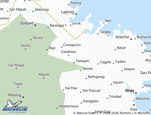 MICHELIN Cagsalay map - ViaMichelin