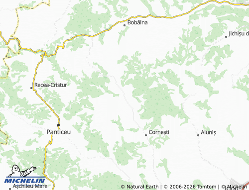 MICHELIN Tiocu De Sus map - ViaMichelin