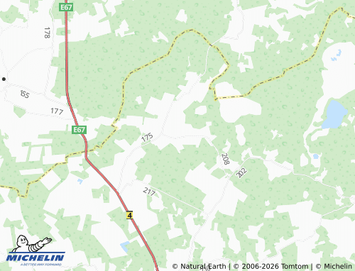 Mapa MICHELIN Lehtmetsa - ViaMichelin