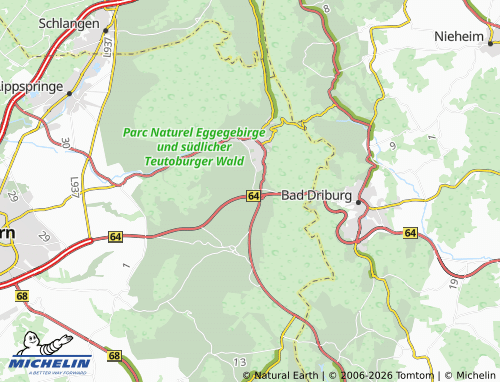 MICHELIN Buke map - ViaMichelin