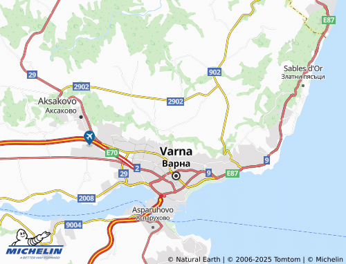 MICHELIN Kamenar map - ViaMichelin