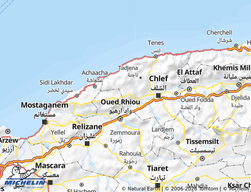 Carte MICHELIN Ain Merane - ViaMichelin