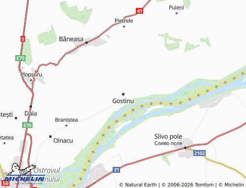 Mappa MICHELIN Gostinu - ViaMichelin