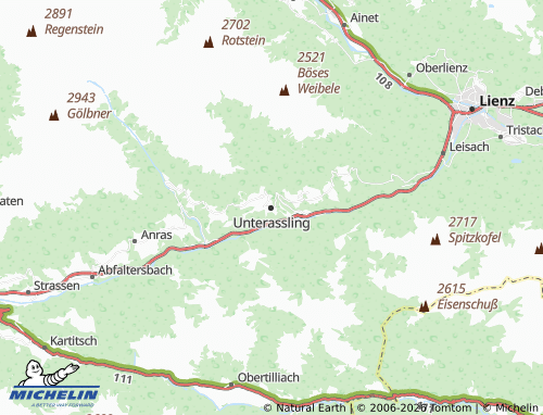 Mapa MICHELIN Unterassling - ViaMichelin