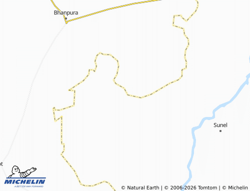 MICHELIN Bhawaniganj map - ViaMichelin