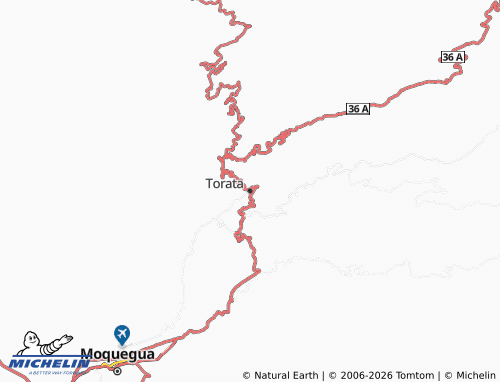 Mapa MICHELIN Torata - ViaMichelin