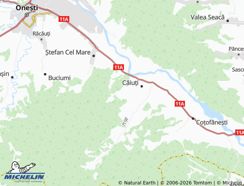 Mappa MICHELIN Mărcești - ViaMichelin