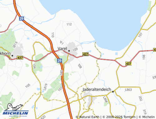Carte MICHELIN Streek - ViaMichelin