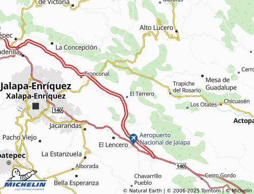 MICHELIN El Terrero map - ViaMichelin