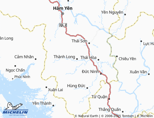 MICHELIN Thành Long map - ViaMichelin