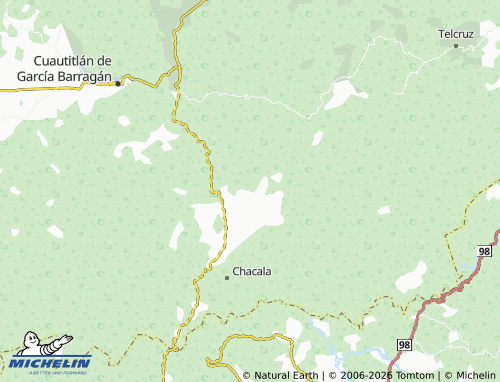 MICHELIN Mojoneras map - ViaMichelin