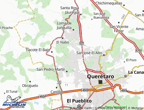 Mapa MICHELIN 15 de Mayo - ViaMichelin