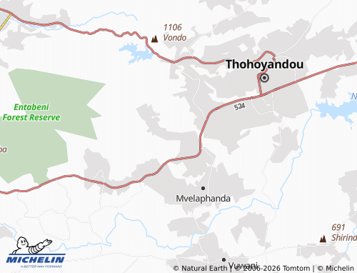 Mappa MICHELIN Mutandani - ViaMichelin