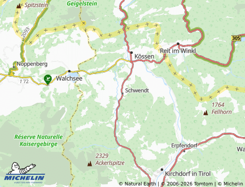 MICHELIN-Landkarte Schwendt - ViaMichelin