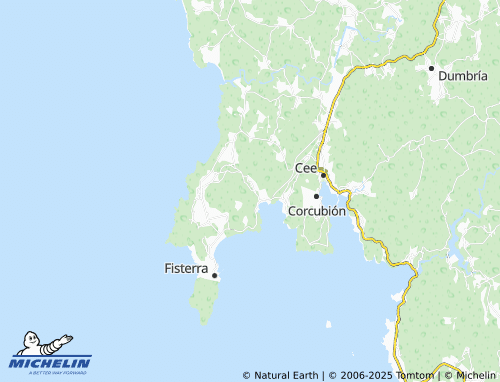 MICHELIN Sardiñeiro (San Xoán) map - ViaMichelin