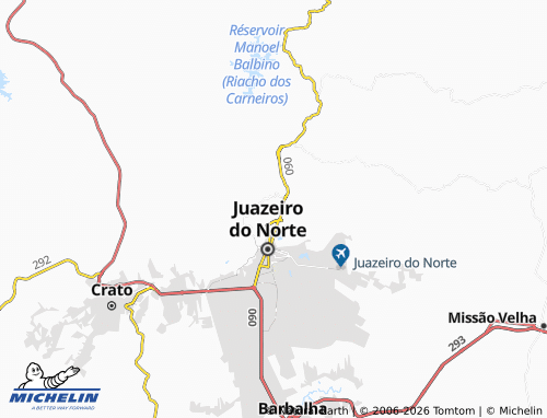 MICHELIN-Landkarte Três Marias - ViaMichelin