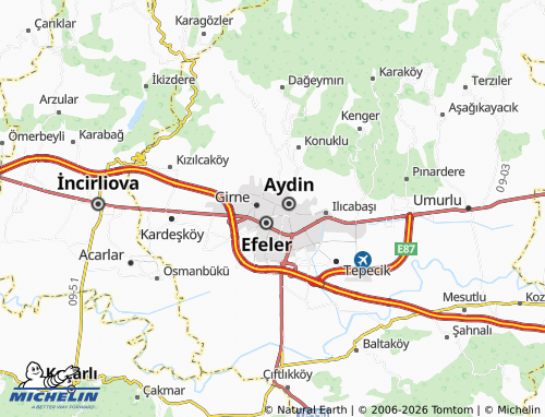 MICHELIN Meşrutiyet map - ViaMichelin