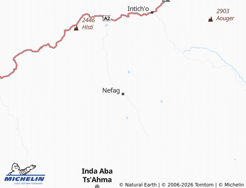Mappa MICHELIN Nefag - ViaMichelin