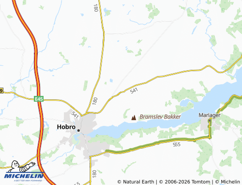 MICHELIN Valsgård map - ViaMichelin