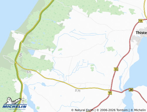 Kaart MICHELIN Hundborg - ViaMichelin
