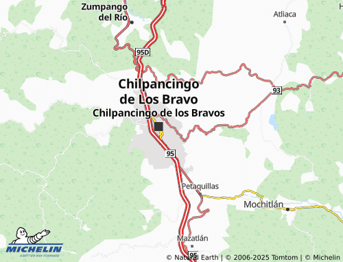 MICHELIN Villa Cooperativa map - ViaMichelin