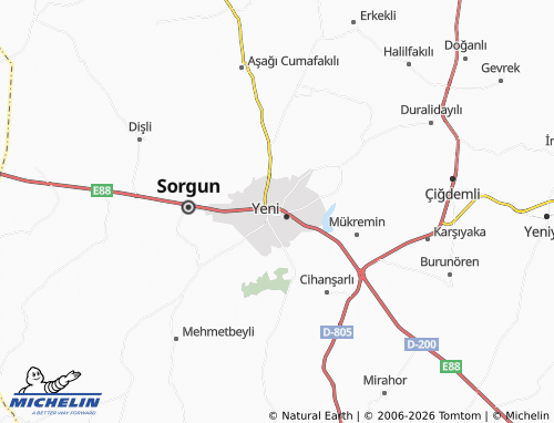 MICHELIN Bahçelievler map - ViaMichelin