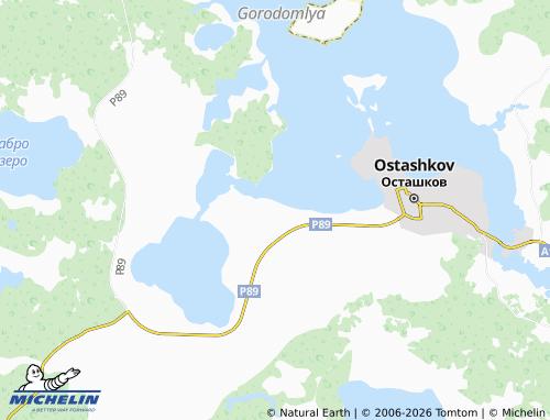 Carte MICHELIN Zhulevo - ViaMichelin