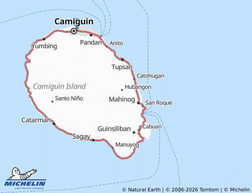 MICHELIN Puntod map - ViaMichelin
